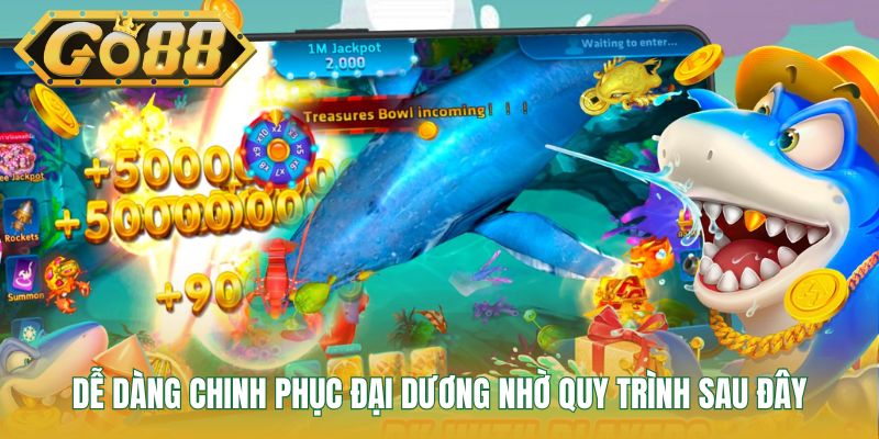 Dễ dàng chinh phục đại dương nhờ quy trình sau đây