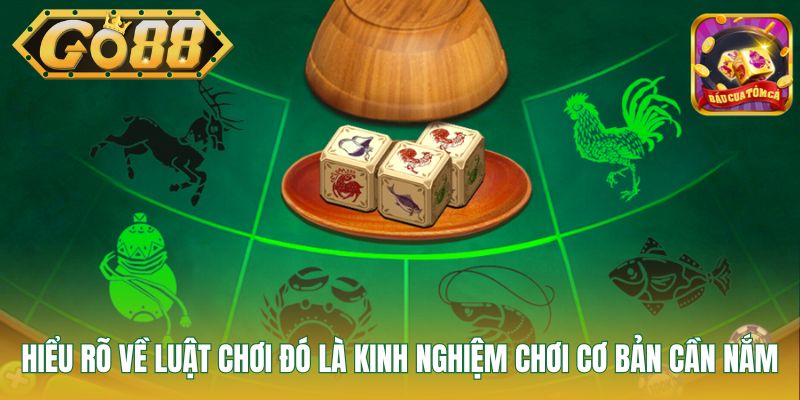 Hiểu rõ về luật chơi đó là kinh nghiệm chơi cơ bản cần nắm