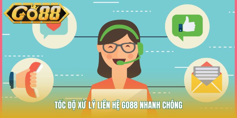 Tốc độ xử lý liên hệ GO88 nhanh chóng